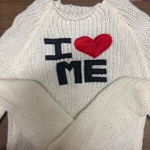 I Love Me Knit Sweater